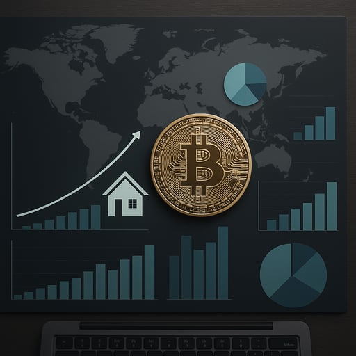 Property-to-Bitcoin Wealth Transformation Dashboard